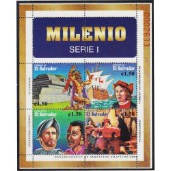 El Salvador HB 45 2000 Milenio (I) MNH El Salvador HB 45 2000 Milenio (I) MNH