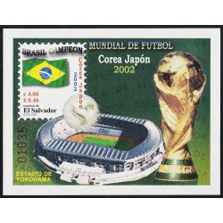El Salvador HB 49 2002 Copa del Mundo de Fútbol 2002 en Corea MNH El Salvador HB 49 2002 Copa del Mundo de Fútbol 2002 en Corea MNH