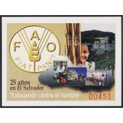 El Salvador HB 52 2003 25 Años de la FAO MNH