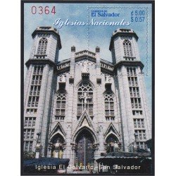 El Salvador HB 54 2003 Edificios Religiosos MNH El Salvador HB 54 2003 Edificios Religiosos MNH