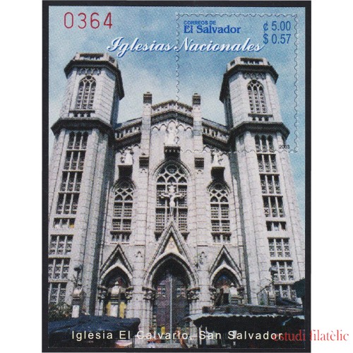 El Salvador HB 54 2003 Edificios Religiosos MNH