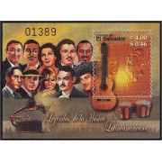 El Salvador HB 57 2005 Musica latino-americana MNH