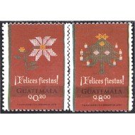 Guatemala 596/97 2008 Navidad Christmas MNH