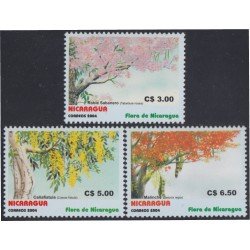 Nicaragua 2596/2598 2004 Flora de Nicaragua MNH Nicaragua 2596/2598 2004 Flora de Nicaragua MNH