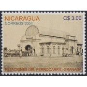 Nicaragua 2611 2004 Estación de Ferrocarril de Granada MNH