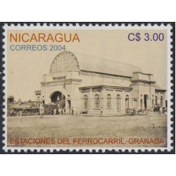Nicaragua 2611 2004 Estación de Ferrocarril de Granada MNH Nicaragua 2611 2004 Estación de Ferrocarril de Granada MNH