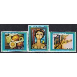 Nicaragua 2614/2616 2004 Pintura Contemporánea de Nicaragua MNH Nicaragua 2614/2616 2004 Pintura Contemporánea de Nicaragua MNH