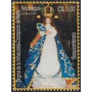 Nicaragua 2617 2004 Dogma de Inmaculada Concepción de Maria MNH