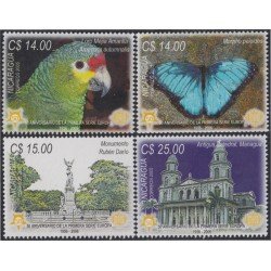 Nicaragua 2637/2640 2005 50 Años de la Primera serie del Tema Europa MNH Nicaragua 2637/2640 2005 50 Años de la Primera serie del Tema Europa MNH