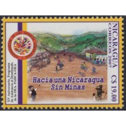Nicaragua 2641 2007 Hacia una Nicaragua sin Minas MNH