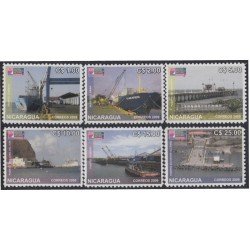 Nicaragua 2657/2662 2009 Puertos de Nicaragua MNH Nicaragua 2657/2662 2009 Puertos de Nicaragua MNH