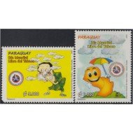 Paraguay 2974/75 2007 Día Mundial libre de tabaco MNH