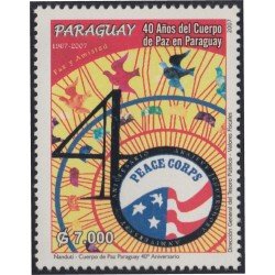 Paraguay 2992 2007 40 Años del Cuerpo de Paz del Paraguay MNH