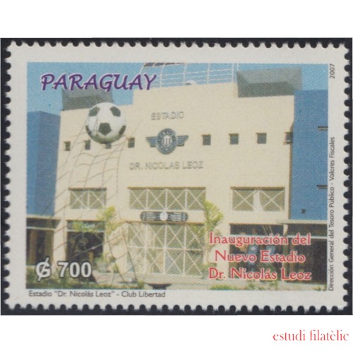 Paraguay 2994 2007 Inauguración del Nuevo Estadio de Nicolás Leoz MNH