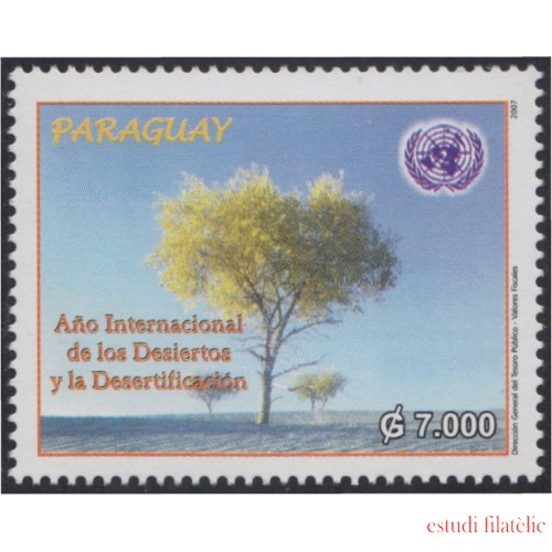 Paraguay 3003 2007 Año Internacional de Desiertos y desertización MNH