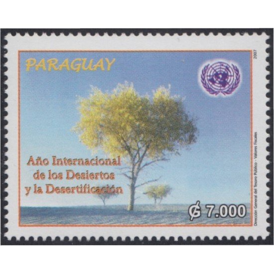 Paraguay 3003 2007 Año Internacional de Desiertos y desertización MNH