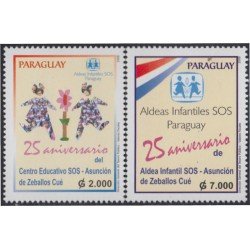 Paraguay 3021/22 2008 25 Años de Aldeas Infantiles MNH