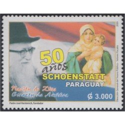 Paraguay 3024 2009 50 Años del Movimiento Schoenstatt MNH