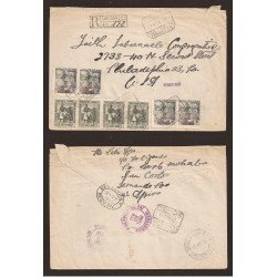 Historia postal - HP1950 - CARTA SAN CARLOS FERNANDO POO PHILADELPHIA 1950 DOUALA Historia postal - HP1950 - CARTA SAN CARLOS FERNANDO POO PHILADELPHIA 1950 DOUALA
