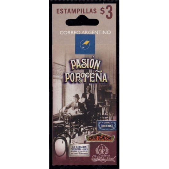 Argentina C2083 1999 Café en Buenos Aires carnet MNH Argentina C2083 1999 Café en Buenos Aires carnet MNH