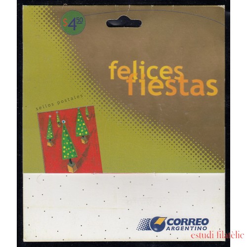 Argentina C2143 1999 Navidad Christmas carnet MNH