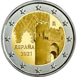 España 2021 2 € euros conmemorativos Ciudad histórica de Toledo España 2021 2 € euros conmemorativos Ciudad histórica de Toledo