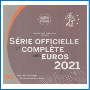 Francia France 2021 Cartera Oficial Monedas € euros Set