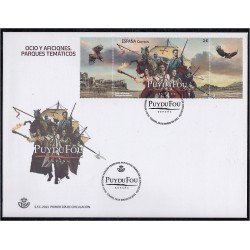 España Spain 5469 2021 Ocio y Aficiones Parques Temáticos Puy du Fou PD Sobre Primer Día