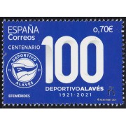 España Spain 5454 2021 Centenario Deportivo Alavés MNH
