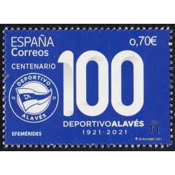 España Spain 5454 2021 Centenario Deportivo Alavés MNH España Spain 5454 2021 Centenario Deportivo Alavés MNH