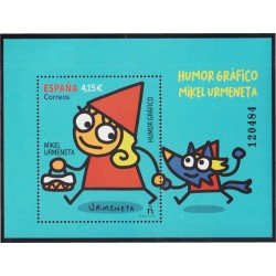 España Spain 5475 2021 Humor gráfico Mikel Urmeneta MNH España Spain 5475 2021 Humor gráfico Mikel Urmeneta MNH