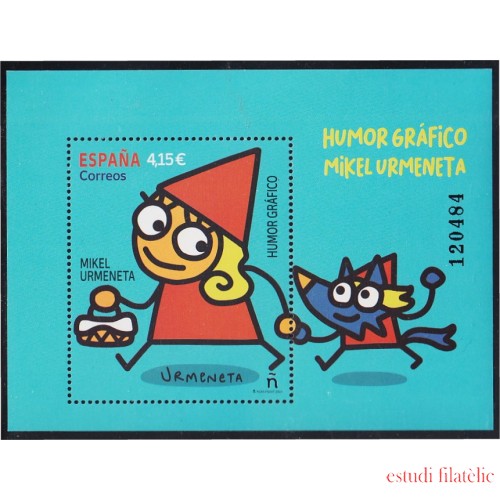 España Spain 5475 2021 Humor gráfico Mikel Urmeneta MNH