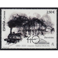 España Spain 5474 2021 140 Aniversario estación Madrid Delicias MNH España Spain 5474 2021 140 Aniversario estación Madrid Delicias MNH