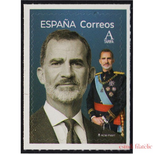 España Spain 5477 2021 Su Majestad El Rey Felipe MNH Tarifa A