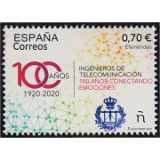 España Spain 5480 2021 Centenario de Ingenieros de Telecomunicación MNH
