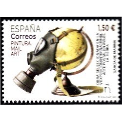 España Spain 5479 2021 Pintura Mail Art MNH España Spain 5479 2021 Pintura Mail Art MNH
