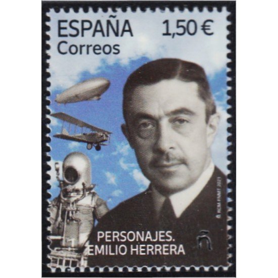 España Spain 5487 2021 Emilio Herrera MNH España Spain 5487 2021 Emilio Herrera MNH