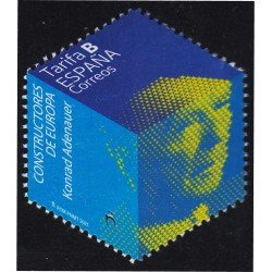 España Spain 5492 2021 Konrad Adenauer MNH Tarifa B