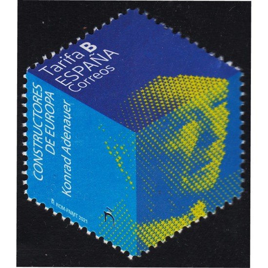 España Spain 5492 2021 Konrad Adenauer MNH Tarifa B España Spain 5492 2021 Konrad Adenauer MNH Tarifa B