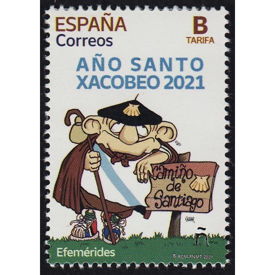 España Spain 5488 2021 Año Santo Xacobeo MNH Tarifa B España Spain 5488 2021 Año Santo Xacobeo MNH Tarifa B