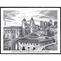 España Spain 5520 2021 Patrimonio de la Humanidad Cáceres MNH