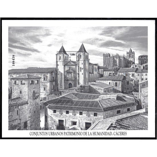 España Spain 5520 2021 Patrimonio de la Humanidad Cáceres MNH