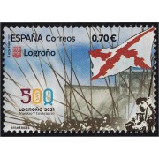 España Spain 5494 2021 V Centenario de Logroño MNH