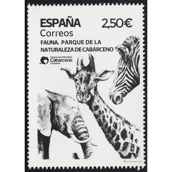 España Spain 5493 2021 Parque de la Naturaleza Cabárceno Cantabria MNH España Spain 5493 2021 Parque de la Naturaleza Cabárceno Cantabria MNH