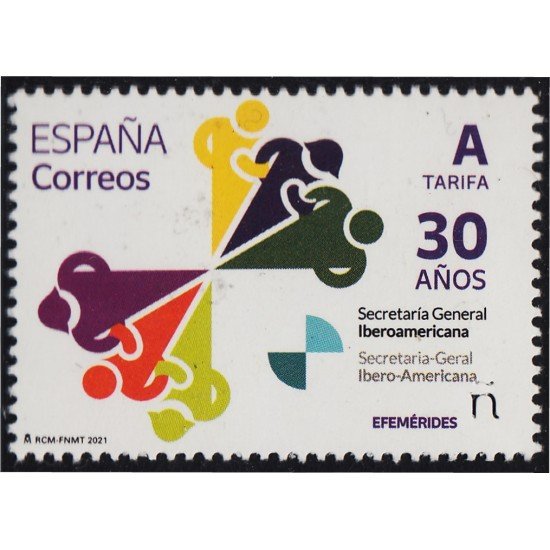España Spain 5510 2021 Secretaría General Iberoamericana MNH Tarifa A España Spain 5510 2021 Secretaría General Iberoamericana MNH Tarifa A