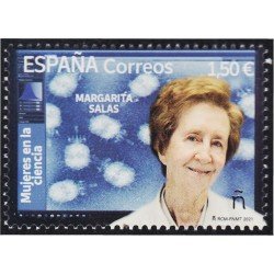 España Spain 5501 2021 Mujeres en la Ciencia Margarita Salas MNH España Spain 5501 2021 Mujeres en la Ciencia Margarita Salas MNH