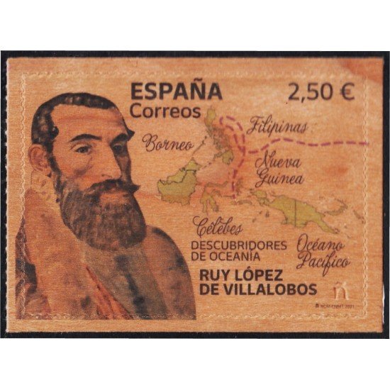 España Spain 5498 2021 Ruy López de Villalobos MNH España Spain 5498 2021 Ruy López de Villalobos MNH
