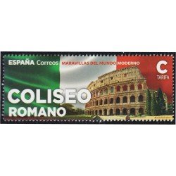 España Spain 5453 2021 Maravillas del Mundo Moderno Coliseo Romano MNH Tarifa C España Spain 5453 2021 Maravillas del Mundo Moderno Coliseo Romano MNH Tarifa C