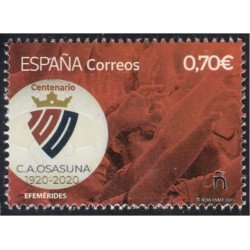 España Spain 5452 2021 Centenario C.A Osasuna MNH España Spain 5452 2021 Centenario C.A Osasuna MNH