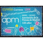 España Spain 5451 2021 Asociación de la prensa de Madrid MNH